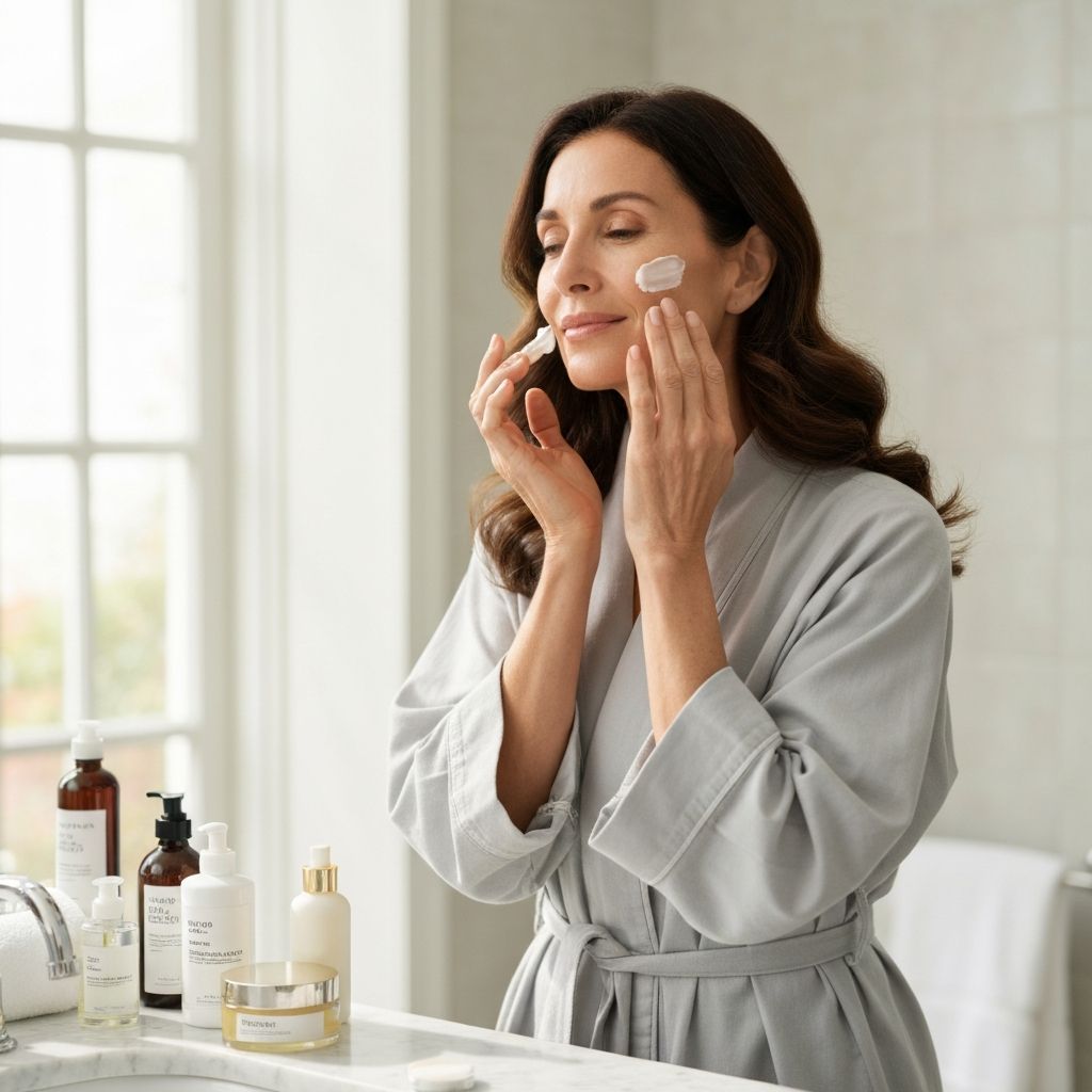 Tägliche Hautpflege-Routine